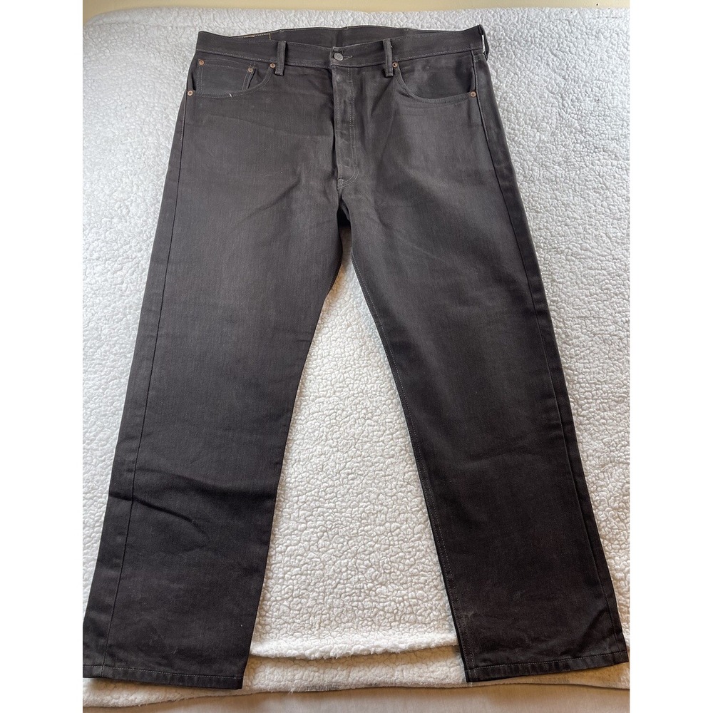 Levi's 501 XX Straight Leg Dark Brown Denim Jeans Size W40 L30 Men's Pants